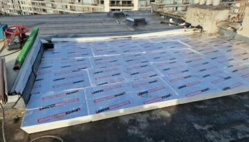 Merksem - Plat dak renovatie en isolatie 12