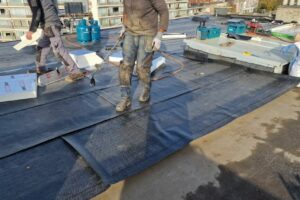 Merksem - Plat dak renovatie en isolatie 13