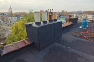 Merksem - Plat dak renovatie en isolatie 7